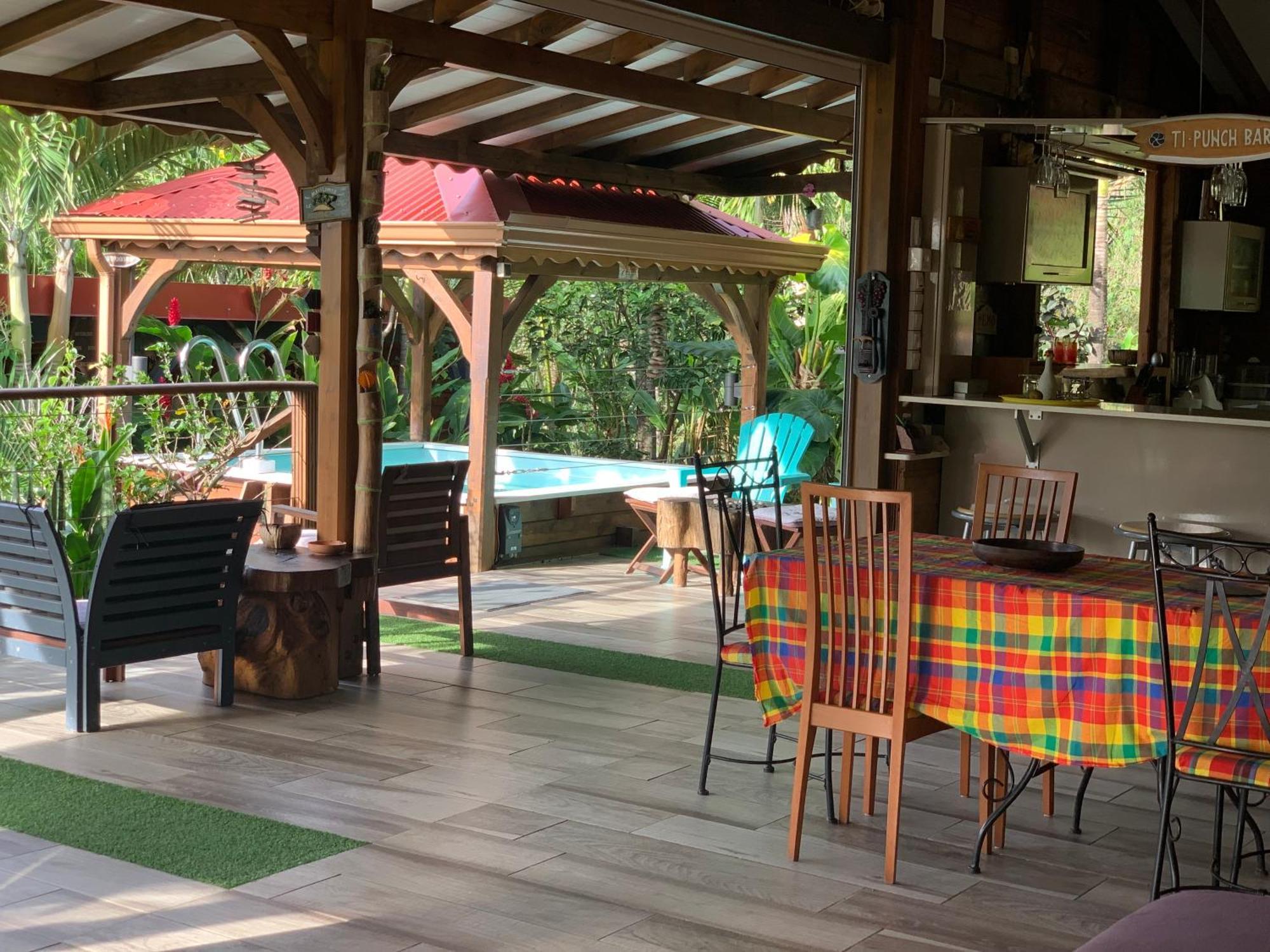 Les Ilets Caraibes Vue Mer Bouillante Exterior foto